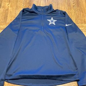 Nike Dri-Fit/ Cowboys quarter zip / Men’s large